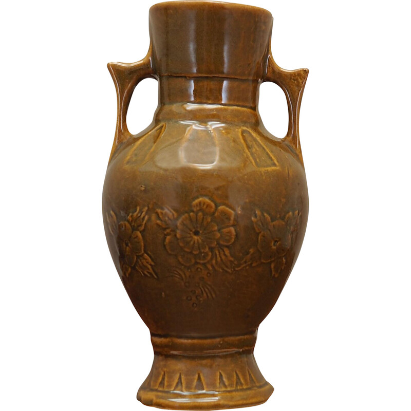 Vintage ceramic vase, Denmark 1960