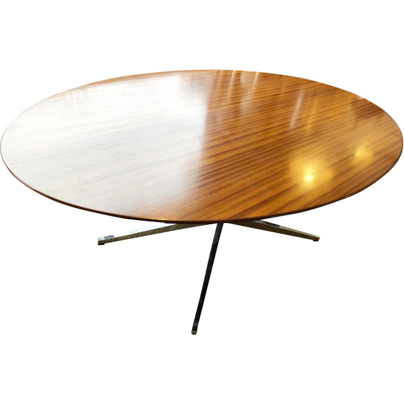 Vintage oval table by Florence Knoll, 1960-1970