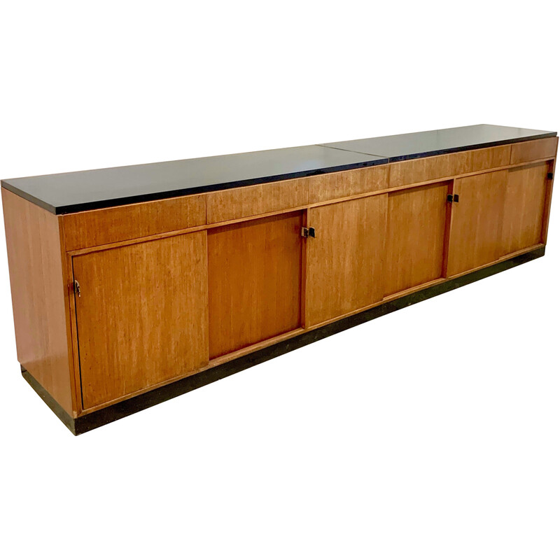 Buffet vintage en teck par Knoll Florence pour Knoll International, Belgique 1960-1970