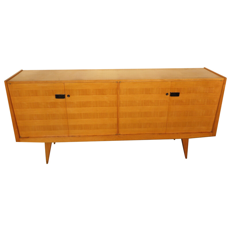 Sideboard in ashwood, Manufacturer Minvielle and Cabanne - 1950s