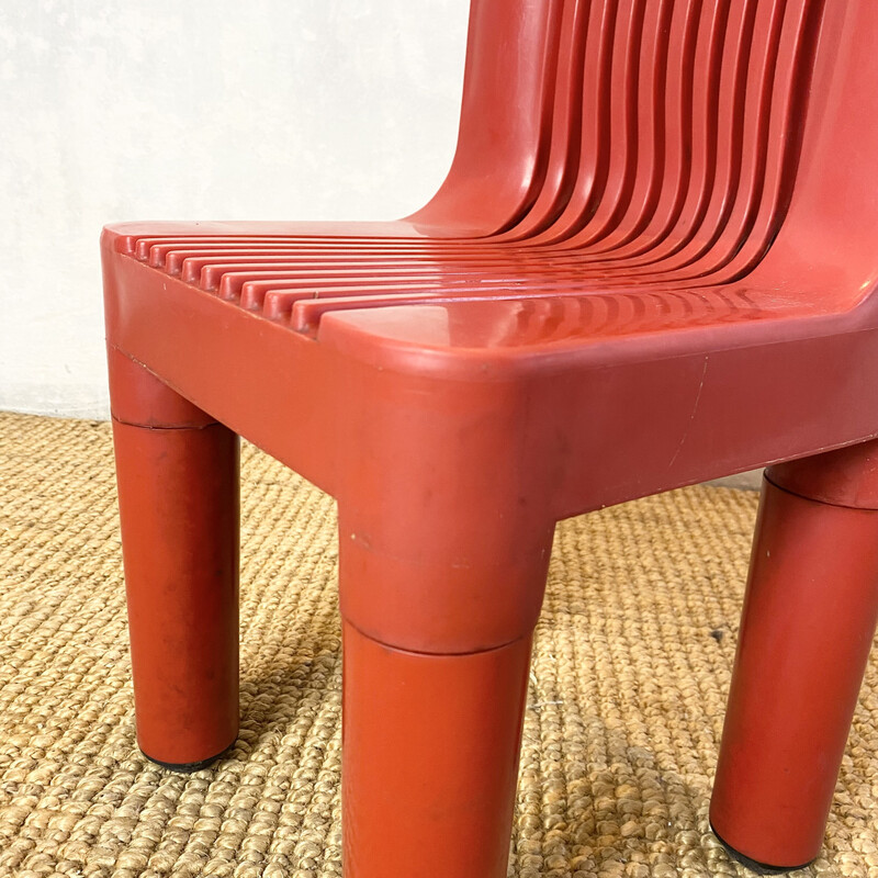 Vintage K4999 stapelbarer Stuhl von Marco Zanuso für Kartell