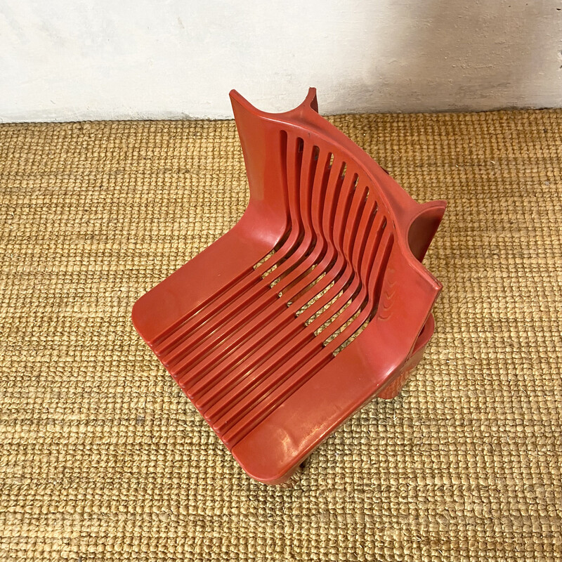 Silla apilable vintage K4999 de Marco Zanuso para Kartell