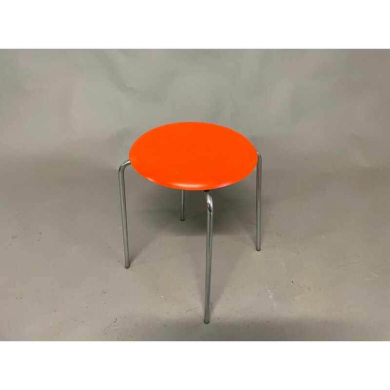 Vintage-Hocker von Arne Jacobsen für Fritz Hansen