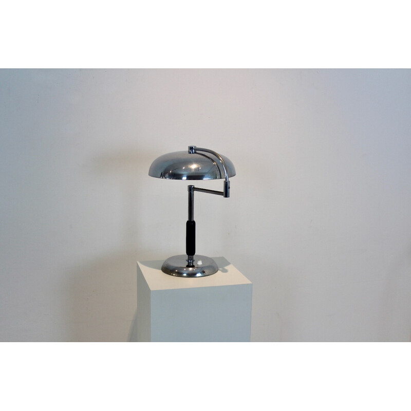 Vintage adjustable desk lamp by Maison Desny, 1930s