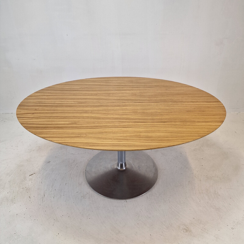 Vintage oval table by Pierre Paulin for Artifort, 1960s