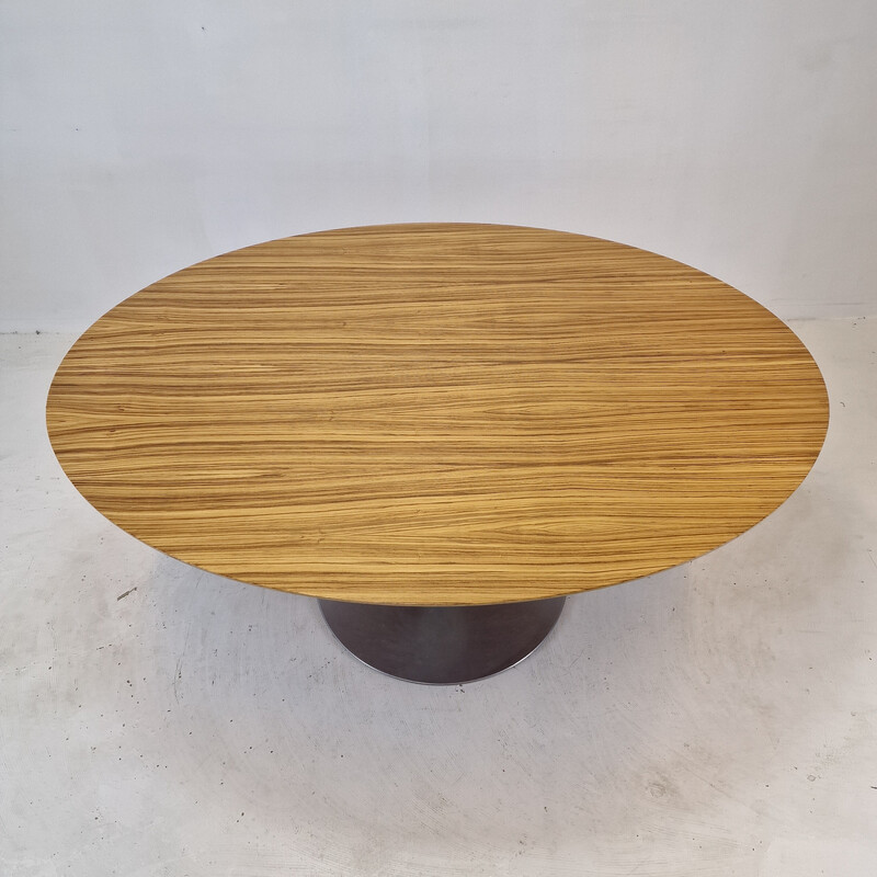 Mesa Vintage oval de Pierre Paulin para Artifort, década de 1960