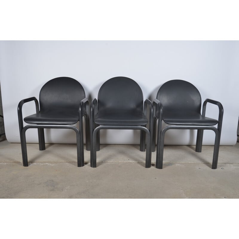 Set aus 3 Vintage-Sesseln Orsay von Gae Aulenti für Knoll, 1975