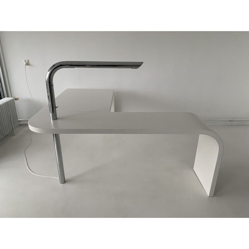 Vintage Direk desk by Ennio Chiggio for Nikol International, 1979