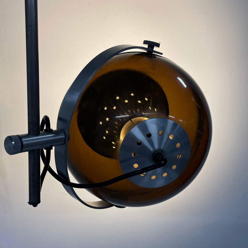 Vintage plexiglass wall lamp by Dijkstra Lamps, 1970s