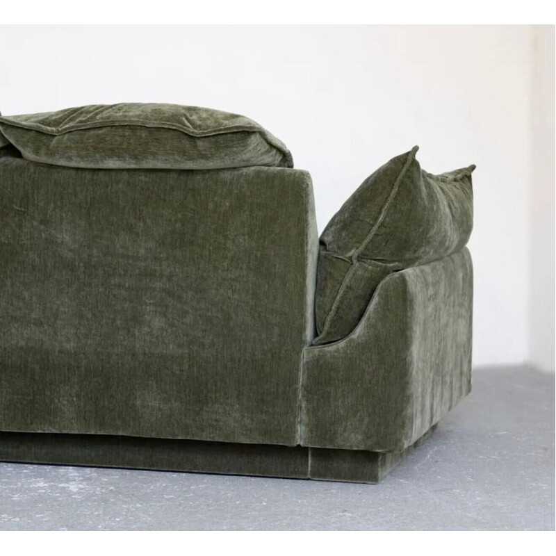 Pareja de sofás de mediados de siglo "Cado" de Gunnar Gravesen y David Lewis Divano para Icf, Italia años 70