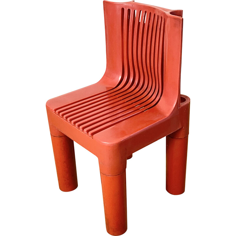 Vintage K4999 stapelbare stoel van Marco Zanuso voor Kartell