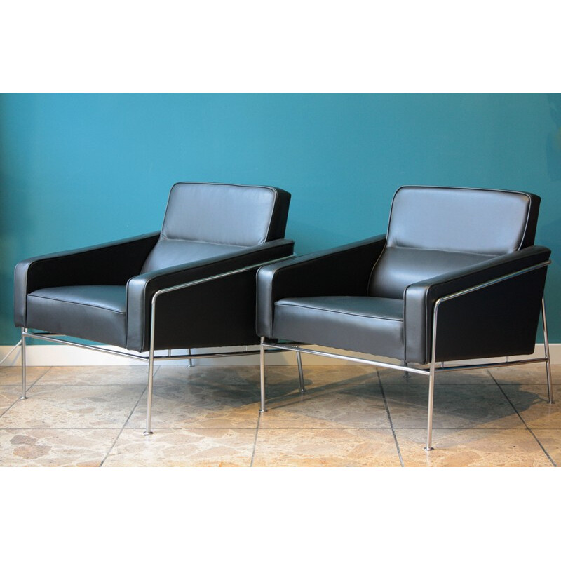 Model 3300 Lounge Chair by Arne Jacobsen for Fritz Hansen - 1960s