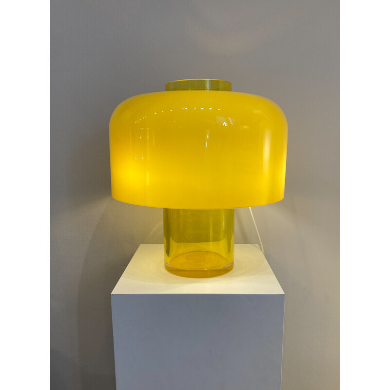 Vintage-Tischlampe aus Muranoglas Modell Lt 226 von Carlo Nason für Mazzega, Italien 1960er Jahre