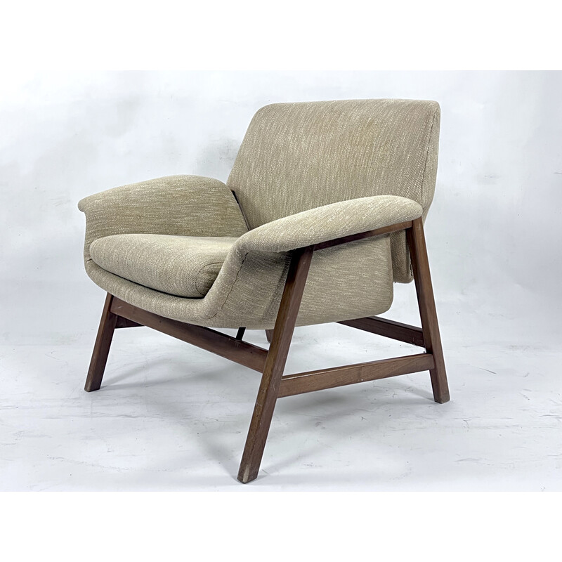 Vintage model 849 armchair by Gianfranco Frattini for Figli di Amedeo Cassina, Italy 1958