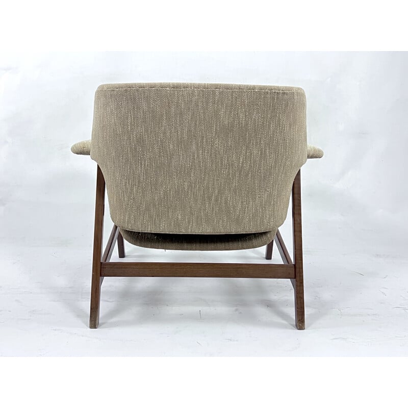 Fauteuil vintage modèle 849 par Gianfranco Frattini pour Figli di Amedeo Cassina, Italie 1958