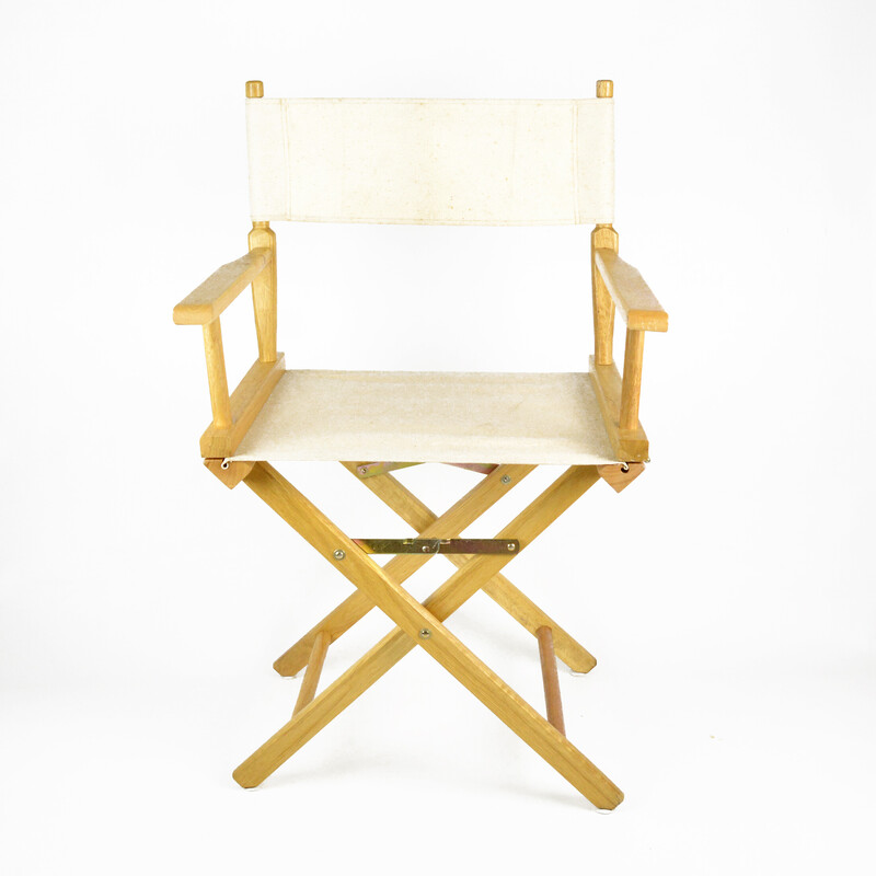 Vintage folding director's armchair, Germany 1970s