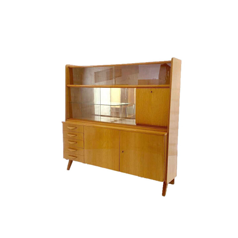 Vintage display cabinet by Frantisek Jirak for Tatra Nabytok Pravenec