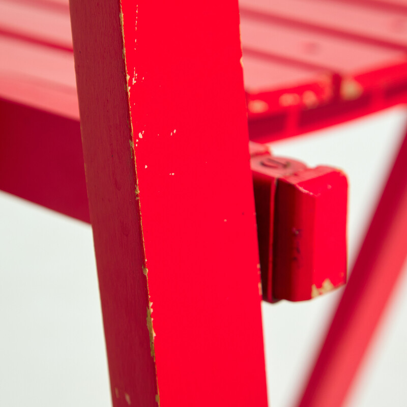 Paire de chaises pliantes vintage en hêtre par Aldo Jacober pour Alberto Bazzani, 1960