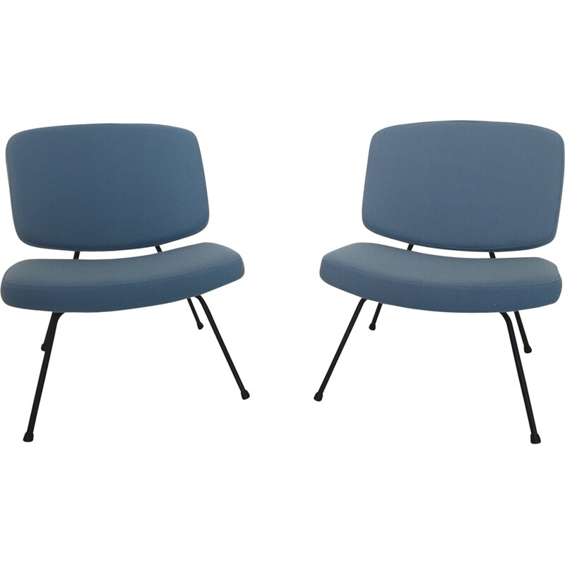 Pair of "CM190" easy chairs by Pierre Paulin - 1950s