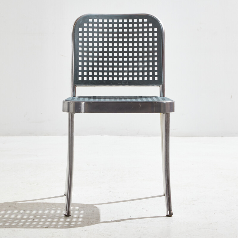 Italian vintage "Silver" chair by Vico Magistretti for De Padova, 1980s