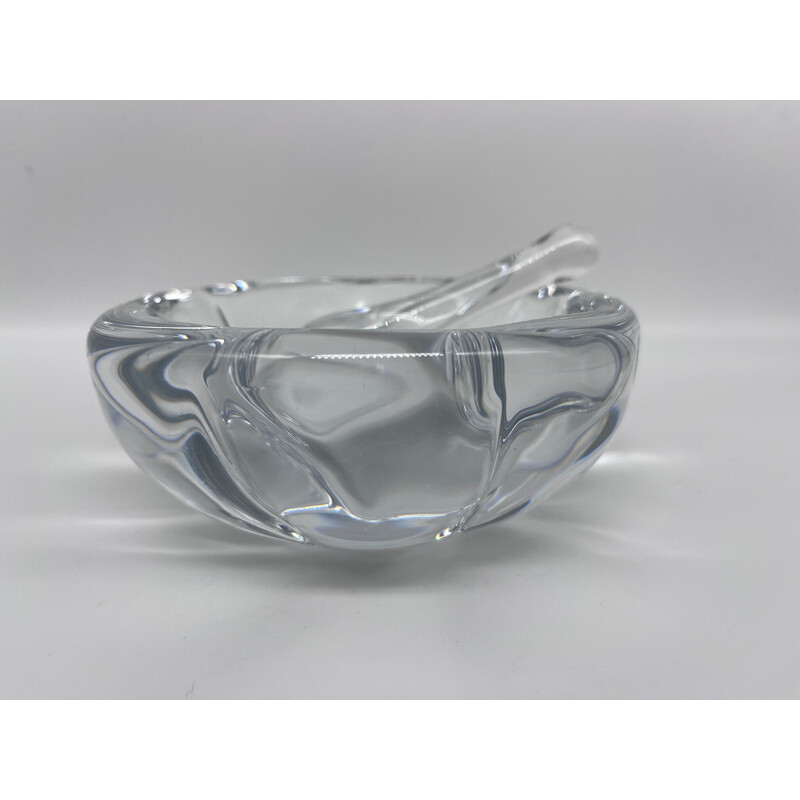 Cinzeiro de cristal Vintage Daum, 1970