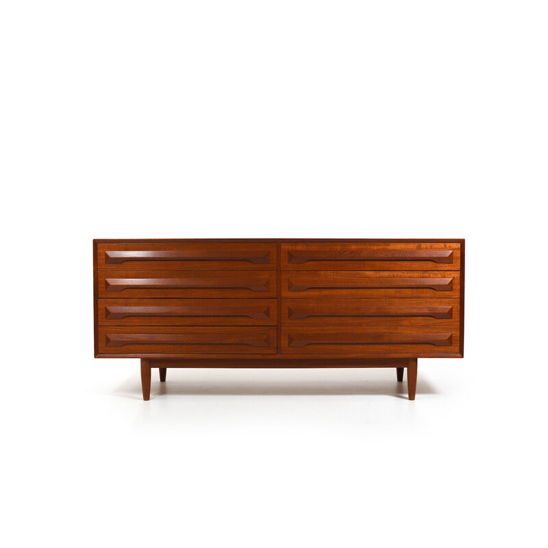 Commode double vintage par Ib Kofod-Larsen, Danemark 1960