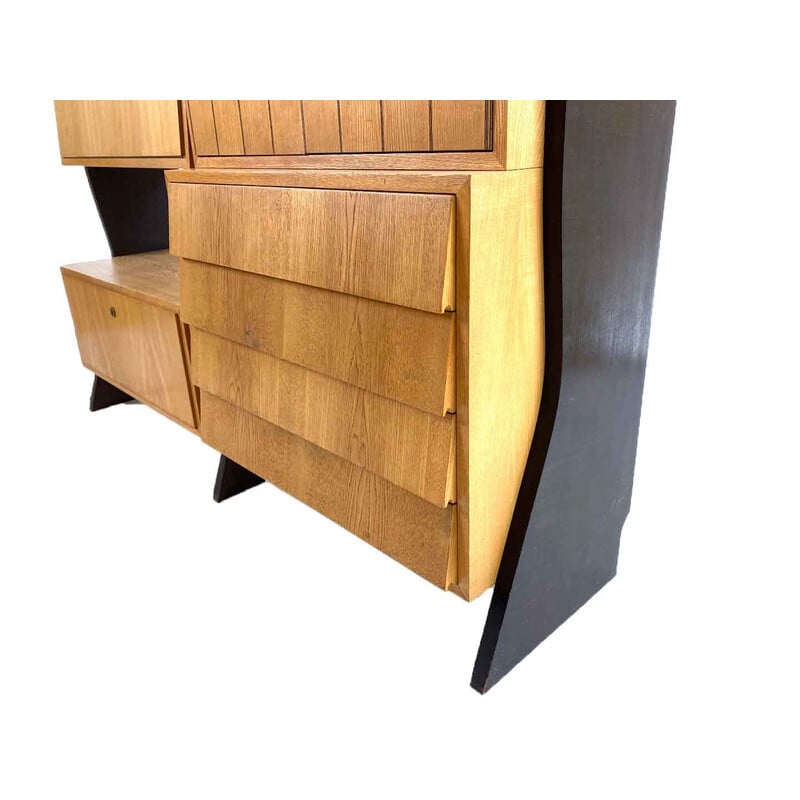 Vintage wall unit by Erich Stratmann for Idee Mobel, 1959