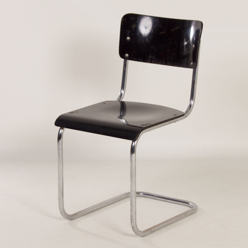 Vintage S43 buisstoel van Mart Stam voor Thonet, jaren 1930