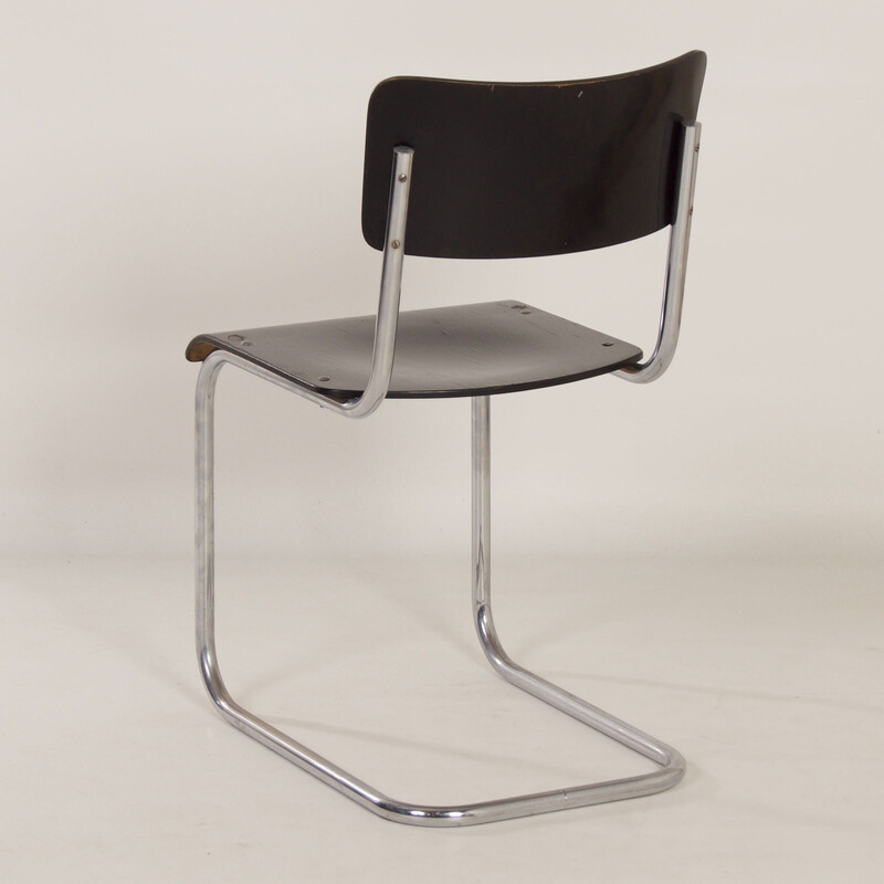 Vintage S43 tubular chair by Mart Stam for Thonet, 1930s