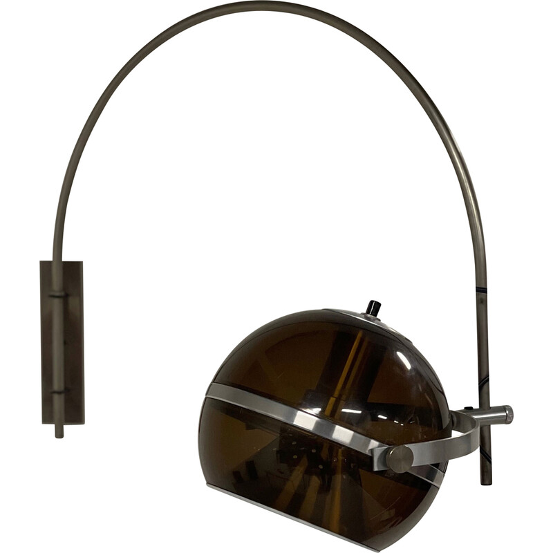 Candeeiro de parede Vintage plexiglass da Dijkstra Lamps, 1970s