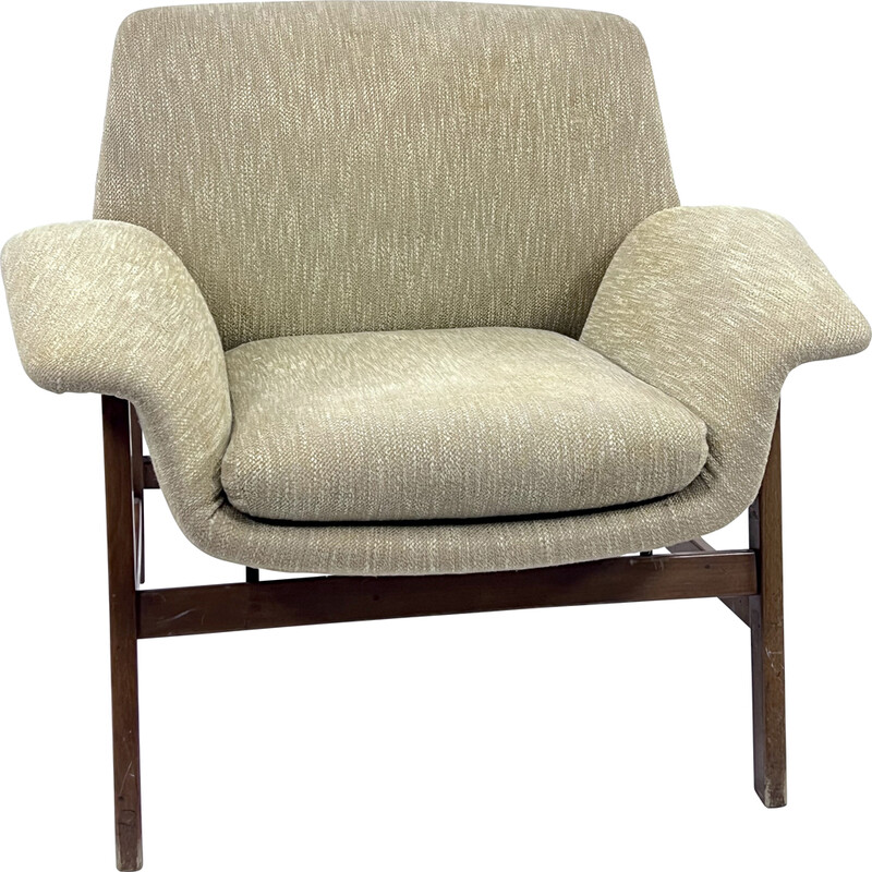 Fauteuil vintage modèle 849 par Gianfranco Frattini pour Figli di Amedeo Cassina, Italie 1958