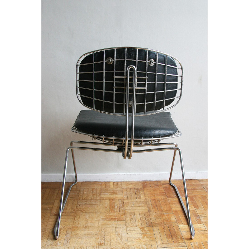 Chaise modèle Treilli par Michel Cadestin et Georges Laurent pour le Centre G. Pompidou - 1970