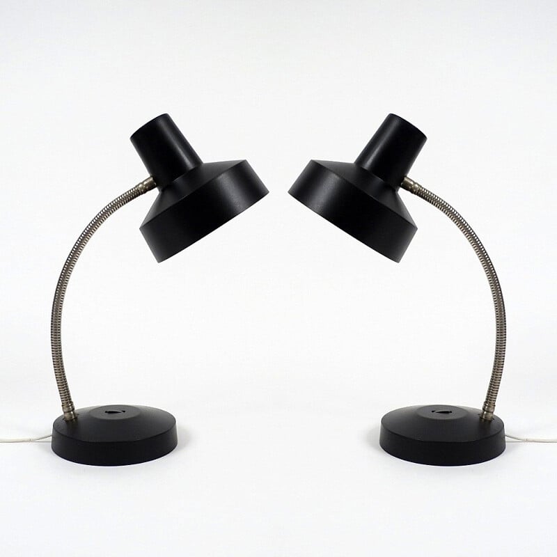 Pair of desk lamps - 1960s