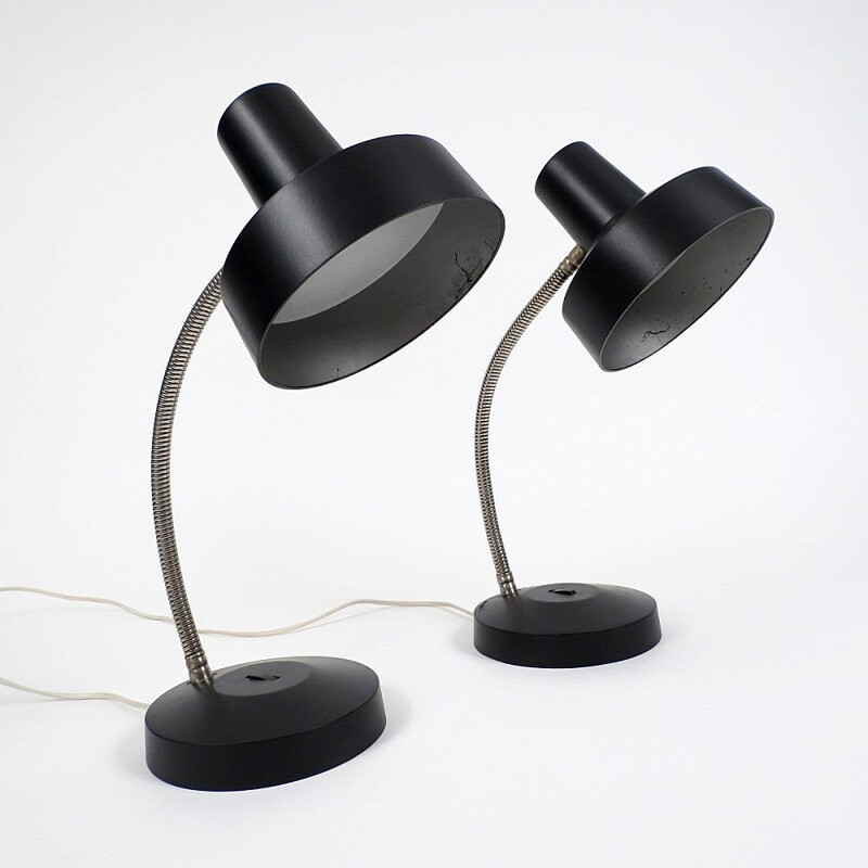 Pair of desk lamps - 1960s