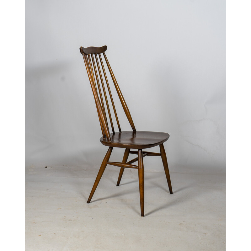 Chaise Moustache vintage par L. Ercolani pour Ercol, Royaume-Uni 1960