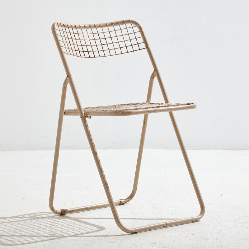 Vintage ‘Rappen’ foldable chair by Niels Gammelgaard for Ikea, 1970s