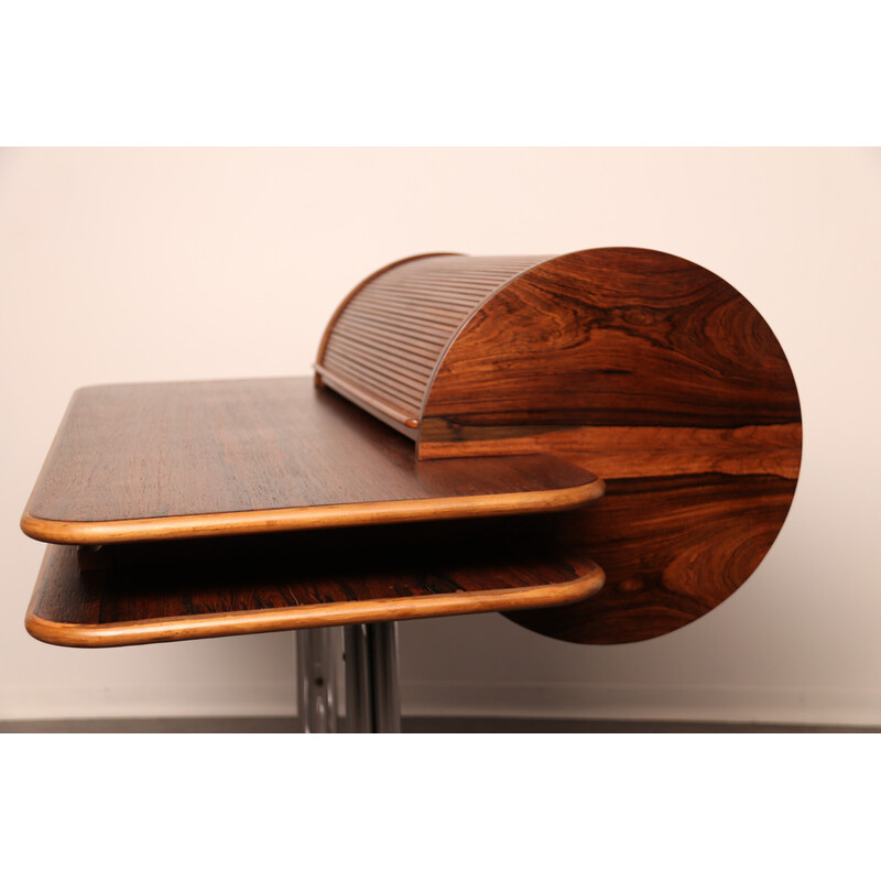 Vintage "Maia" desk in rosewood by Giotto Stoppino for Bernini, Italy 1960s