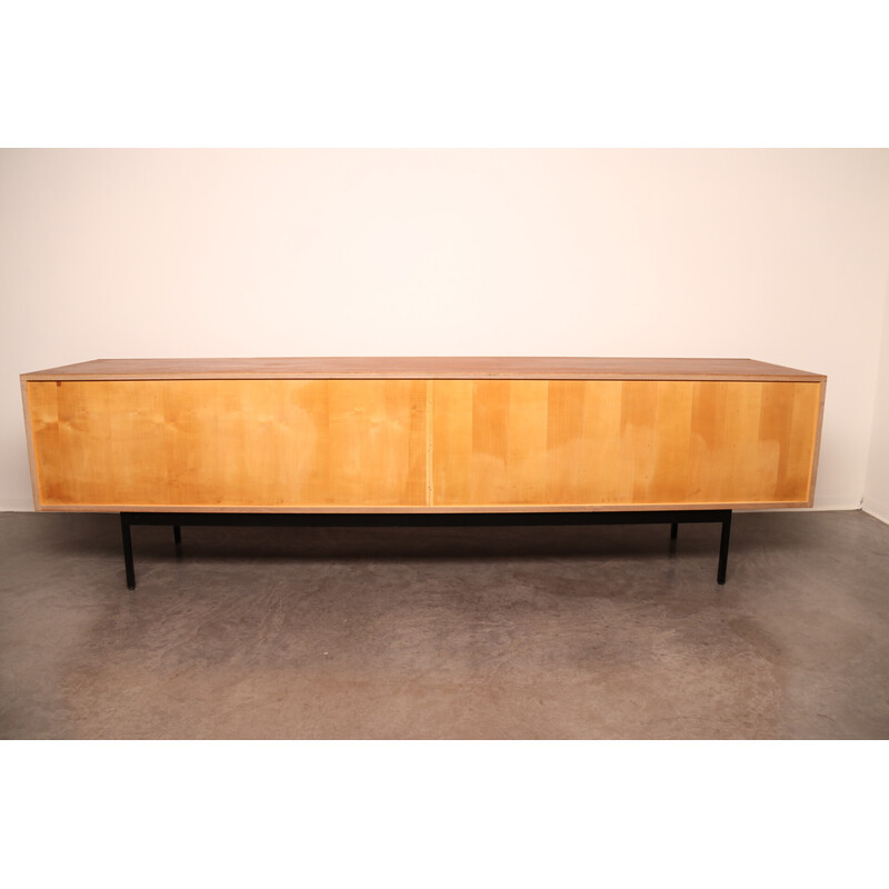 Vintage sideboard in teak model B40 by Dieter Waeckerlin for Behr Mobel, Germany 1950s