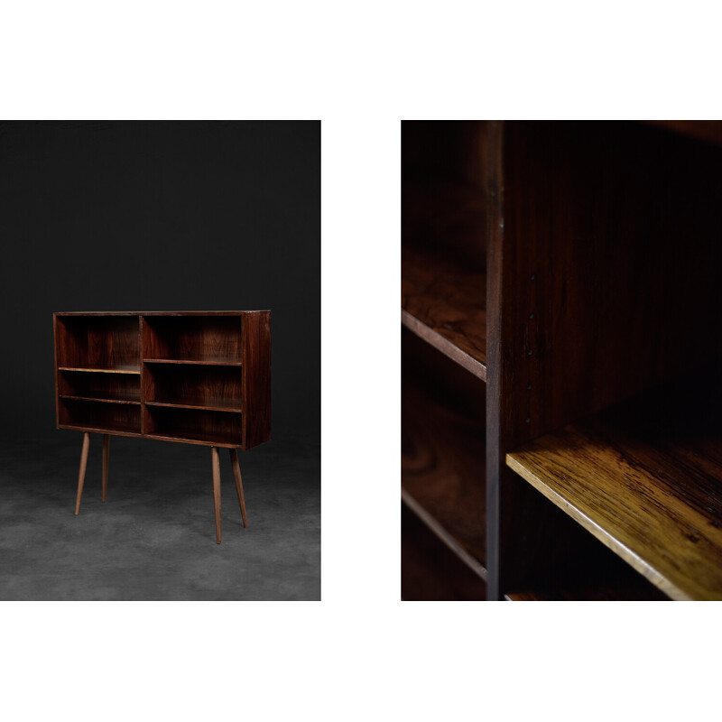 Mid-century Scandinavian rosewood bookcase by Gunni Omann for Omann Jun Møbelfabrik, 1960s