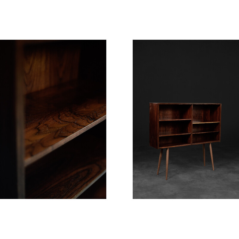 Mid-century Scandinavian rosewood bookcase by Gunni Omann for Omann Jun Møbelfabrik, 1960s