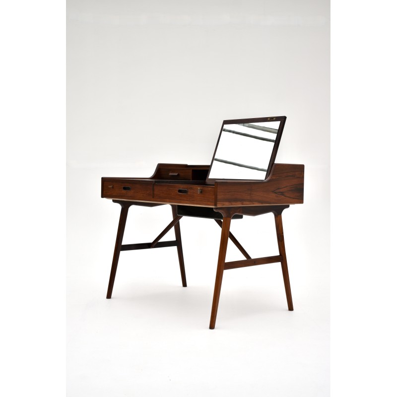 Vintage model 65 rosewood writing desk by Arne Wahl Iversen for Vinde Mobelfabrik, Denmark