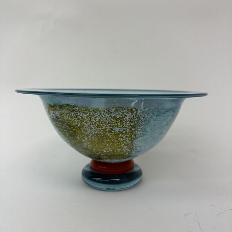 Vintage glass bowl by Kjell Engman for Kosta Boda, Sweden