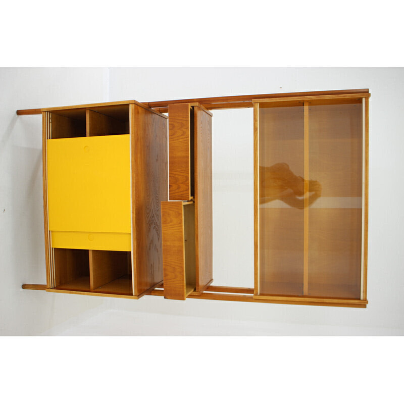 Vintage modular storage cabinet for Tatra, Czechoslovakia 1970