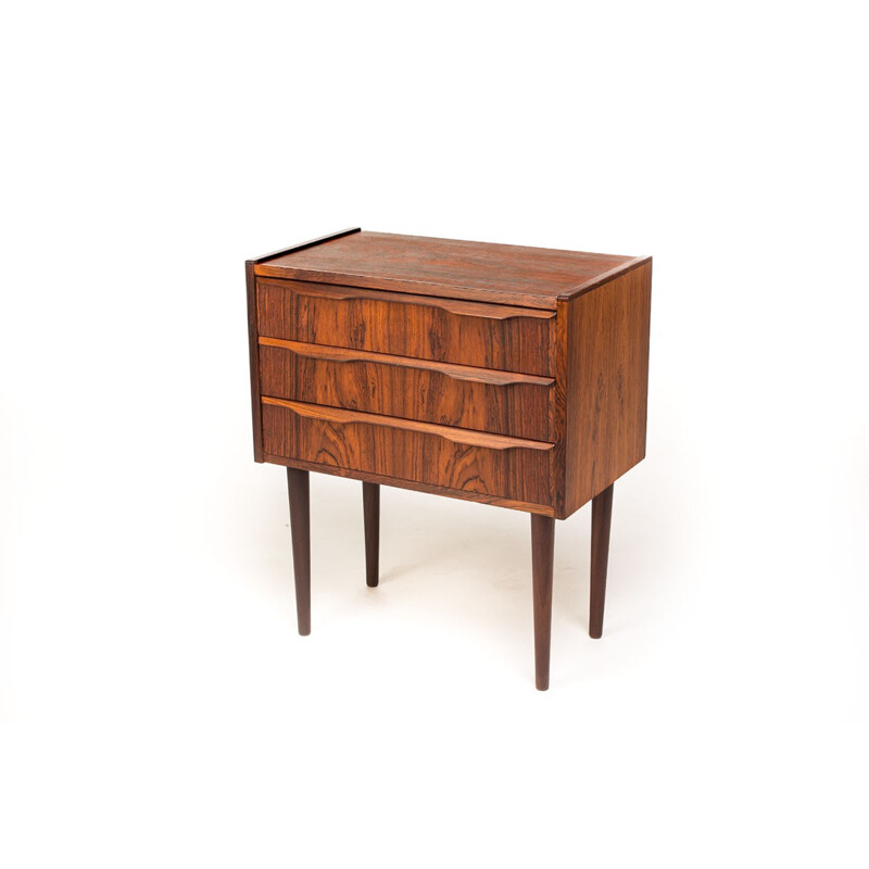 Vintage danish rosewood chest of drawers - 1960s