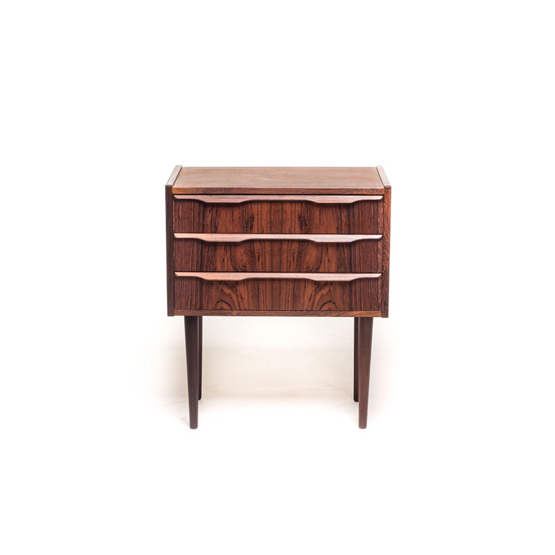 Vintage danish rosewood chest of drawers - 1960s