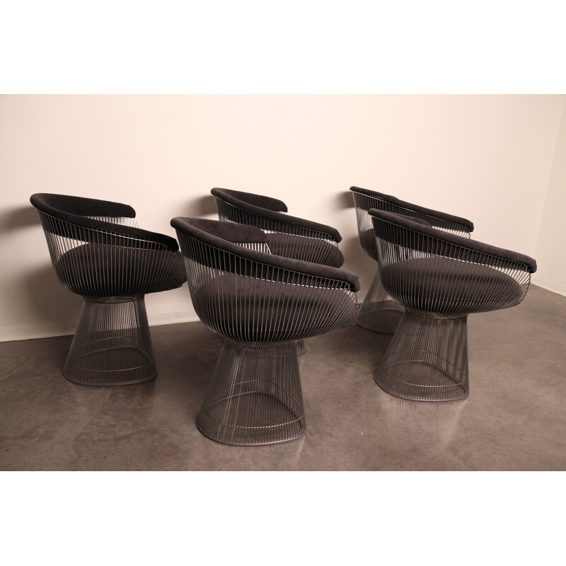 Vintage dining set by Warren Platner for Knoll International, Usa 1960s