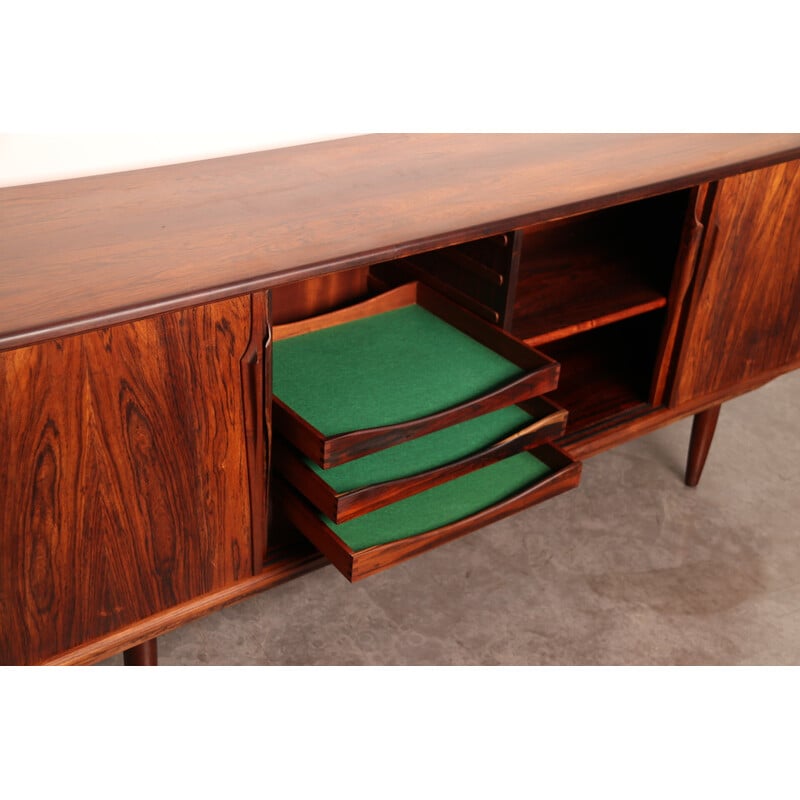 Vintage rosewood sideboard by Gunni Omann for Omann Jun's Mobelfabrik, Denmark 1960