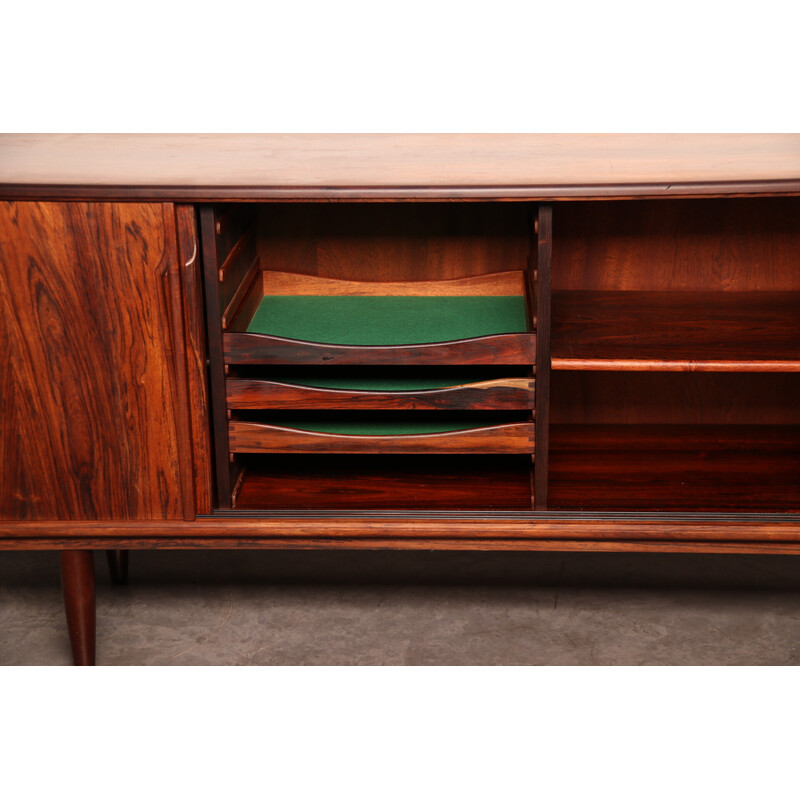 Vintage rosewood sideboard by Gunni Omann for Omann Jun's Mobelfabrik, Denmark 1960