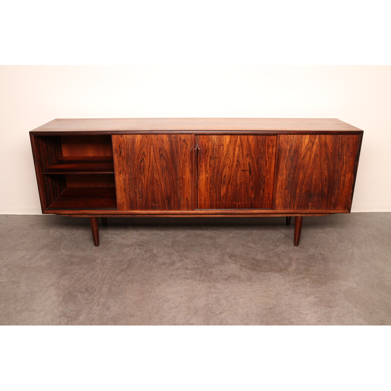 Vintage rosewood sideboard by Gunni Omann for Omann Jun's Mobelfabrik, Denmark 1960