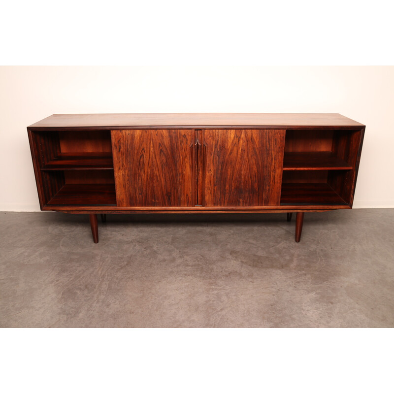 Vintage rosewood sideboard by Gunni Omann for Omann Jun's Mobelfabrik, Denmark 1960